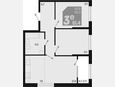 3-комнатная квартира, 61.40 м², 2/18 этаж фото 0