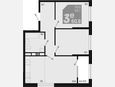3-комнатная квартира, 60.80 м², 6/18 этаж фото 0