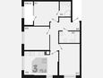 4-комнатная квартира, 75.60 м², 2/9 этаж фото 0