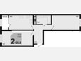 2-комнатная квартира, 65.80 м², 9/18 этаж фото 0