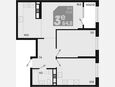 3-комнатная квартира, 64.80 м², 18/18 этаж фото 0