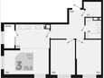 3-комнатная квартира, 76.80 м², 3/18 этаж фото 0