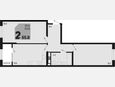 2-комнатная квартира, 65.80 м², 5/18 этаж фото 0