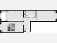 2-комнатная квартира, 65.80 м², 3/18 этаж фото 0