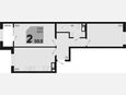 3-комнатная квартира, 59.90 м², 9/9 этаж фото 0