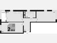 2-комнатная квартира, 65.80 м², 14/18 этаж фото 0