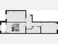 3-комнатная квартира, 61.30 м², 2/9 этаж фото 0