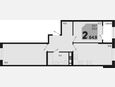 3-комнатная квартира, 64.90 м², 4/18 этаж фото 0