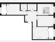 3-комнатная квартира, 75.20 м², 2/9 этаж фото 0
