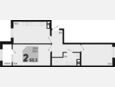 3-комнатная квартира, 60.30 м², 8/9 этаж фото 0