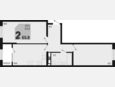2-комнатная квартира, 65.80 м², 10/18 этаж фото 0